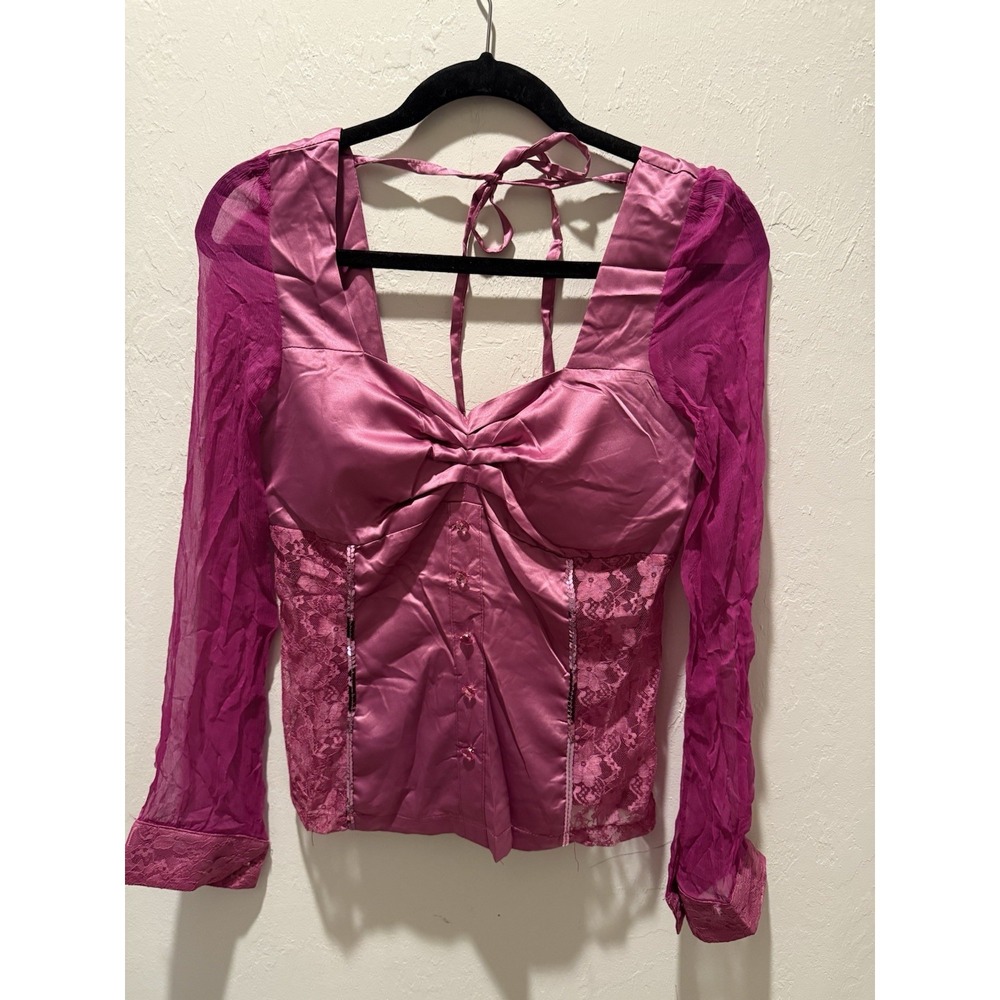 Women's Lucy Paris Blouse -size Medium-NWT